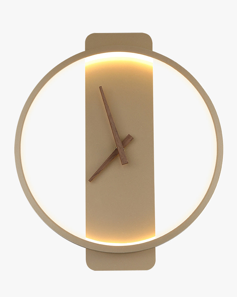 WOMO Wall Clock with Led Light-WM6012
