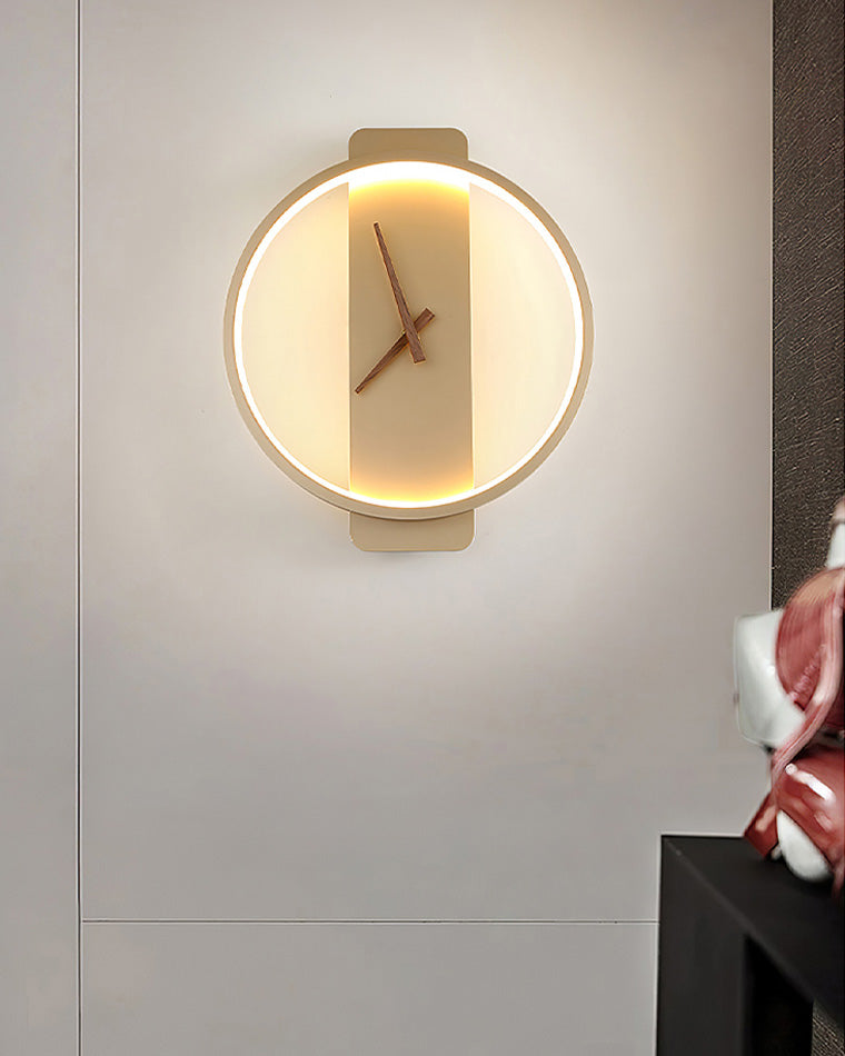 WOMO Wall Clock with Led Light-WM6012