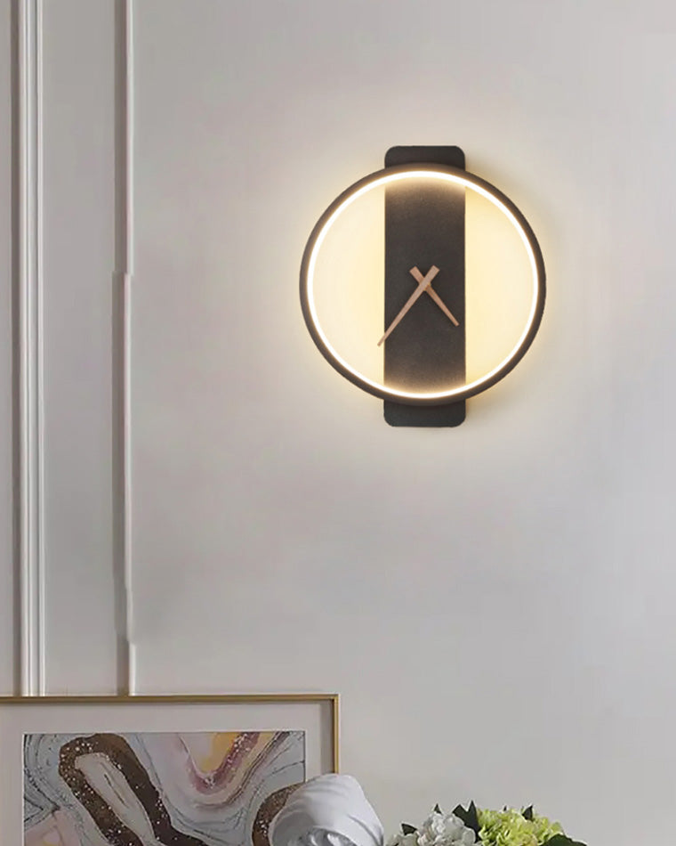 WOMO Wall Clock with Led Light-WM6012