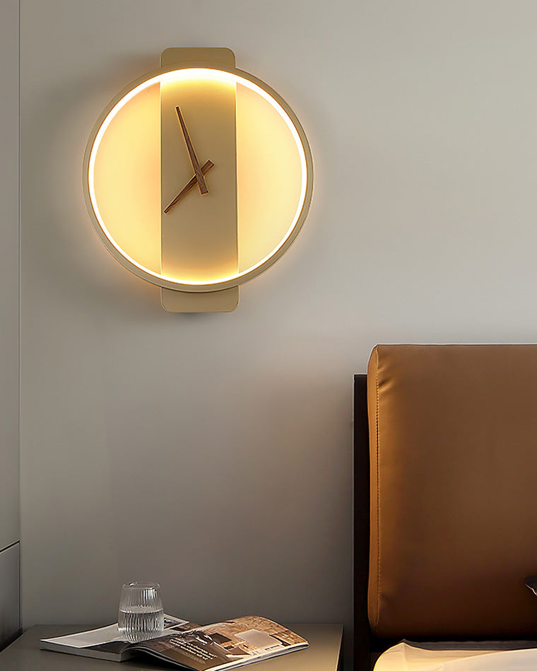 WOMO Wall Clock with Led Light-WM6012