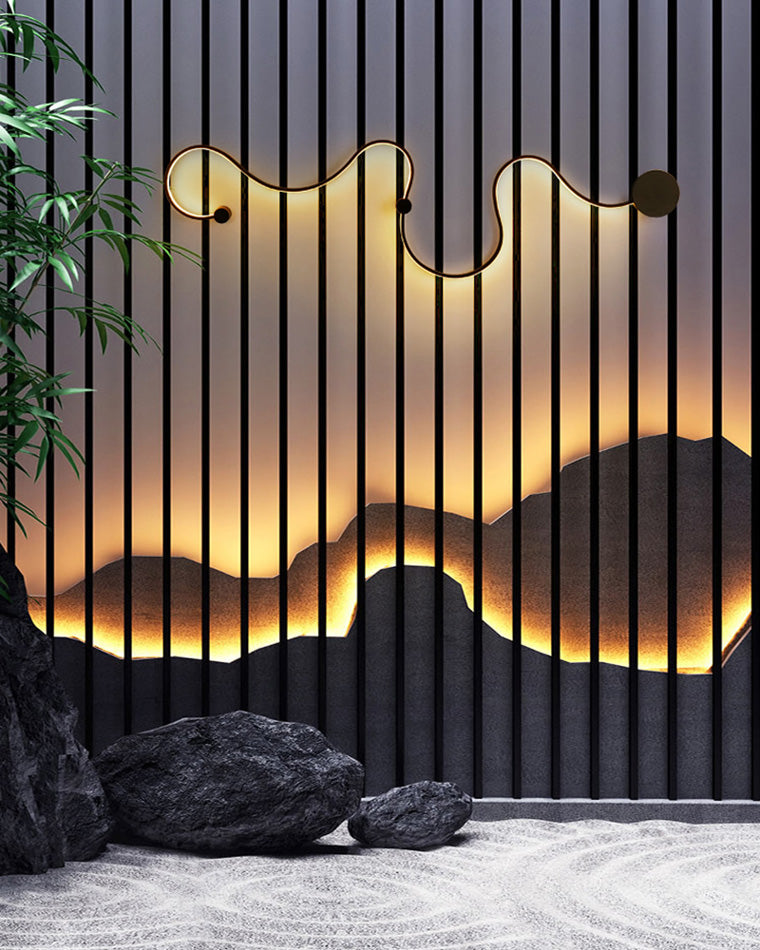 WOMO Long Snake LED Wall Sconce-WM6017