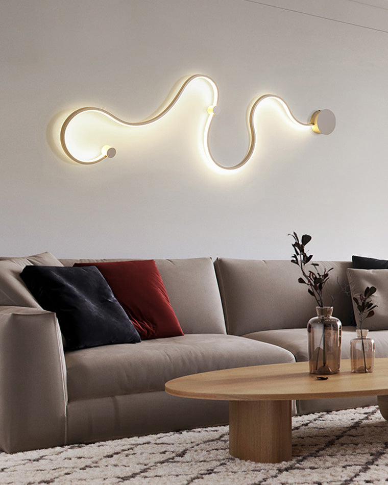 WOMO Long Snake LED Wall Sconce-WM6017