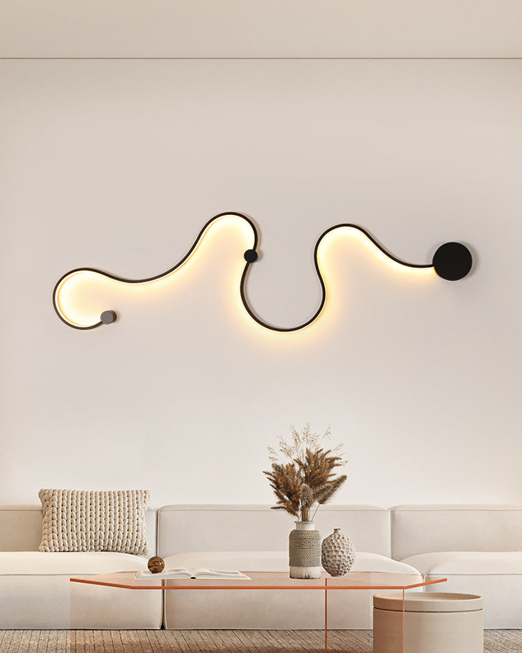 WOMO Long Snake LED Wall Sconce-WM6017