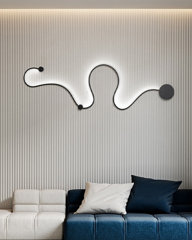 WOMO Long Snake LED Wall Sconce-WM6017