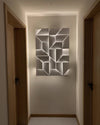 WOMO Rectangular Sculptural Art Wall Sconce-WM6020 thumbnail