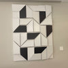 WOMO Rectangular Sculptural Art Wall Sconce-WM6020 thumbnail