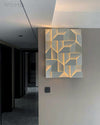 WOMO Rectangular Sculptural Art Wall Sconce-WM6020 thumbnail