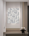 WOMO Rectangular Sculptural Art Wall Sconce-WM6020 thumbnail