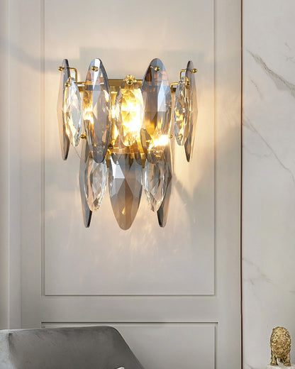 WOMO Luxury Crystal Wall Sconce-WM6021