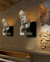 WOMO Silence Gesture Sculptural Wall Sconce-WM6023 thumbnail