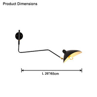 WOMO Articulating Swivel Double Arm Wall Sconce-WM6024