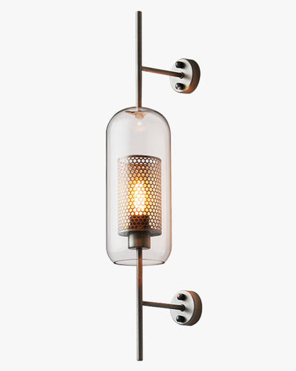 WOMO Industrial Hurricane Wall Sconce-WM6031