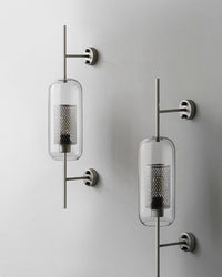WOMO Industrial Hurricane Wall Sconce-WM6031
