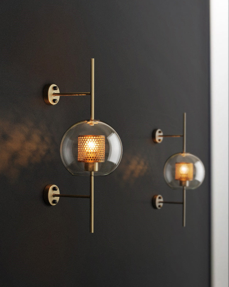 WOMO Industrial Hurricane Wall Sconce-WM6031