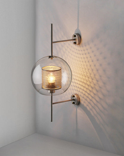 WOMO Industrial Hurricane Wall Sconce-WM6031