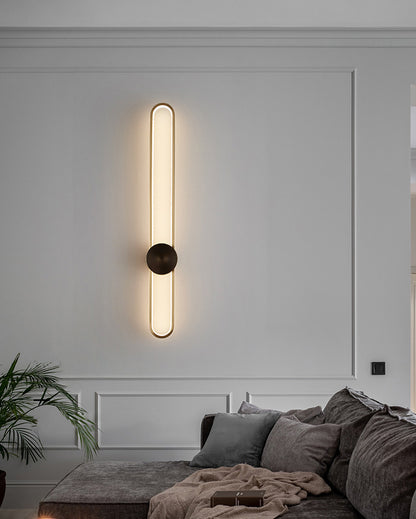 WOMO Long Oval LED Wall Sconce-WM6032