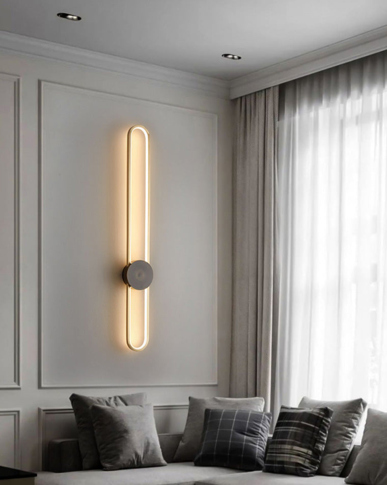 WOMO Long Oval LED Wall Sconce-WM6032