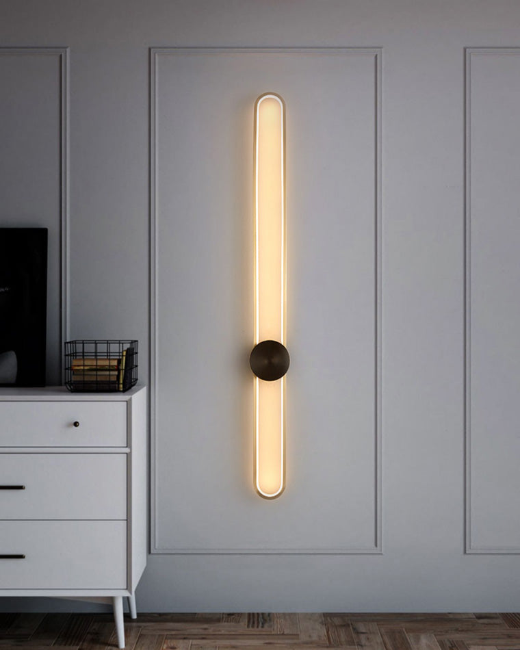 WOMO Long Oval LED Wall Sconce-WM6032