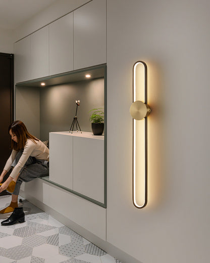 WOMO Long Oval LED Wall Sconce-WM6032