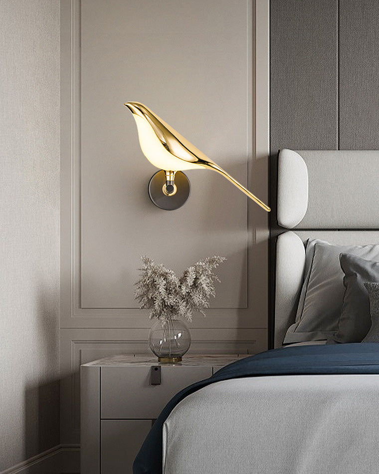 WOMO Gold Birds Wall Sconce-WM6033