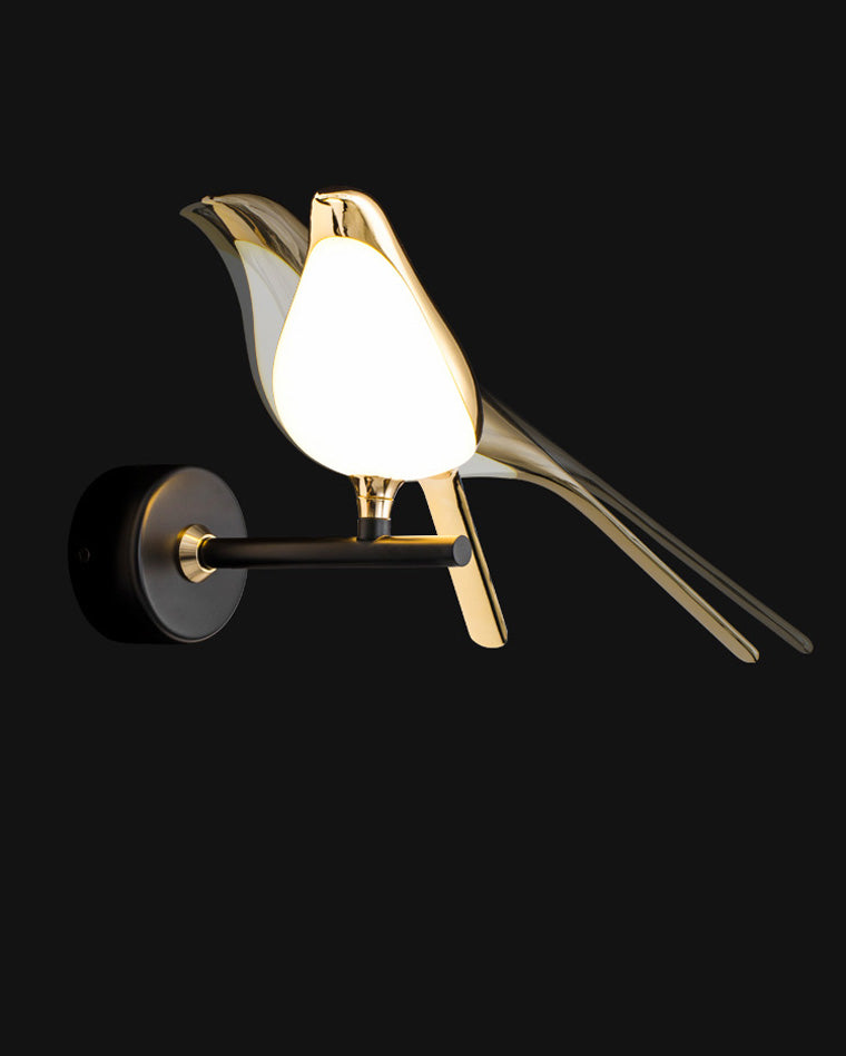 WOMO Gold Birds Wall Sconce-WM6033