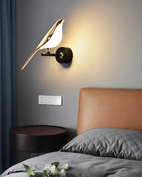 WOMO Gold Birds Wall Sconce-WM6033