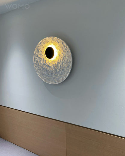 WOMO Eclipse Round Disc Wall Sconce-WM6034