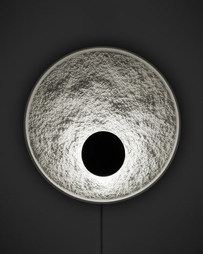 WOMO Eclipse Round Disc Wall Sconce-WM6034