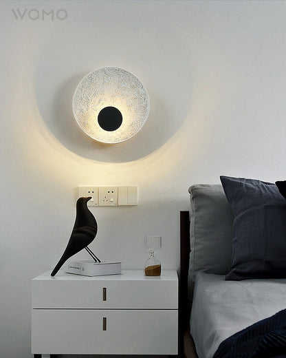 WOMO Eclipse Round Disc Wall Sconce-WM6034