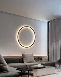 WOMO Large Circular Accent Wall Sconce-WM6040