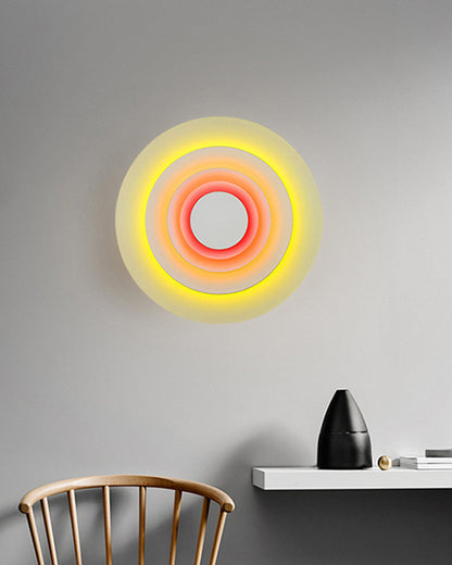 WOMO Colorful Round Accent Wall Sconce-WM6043