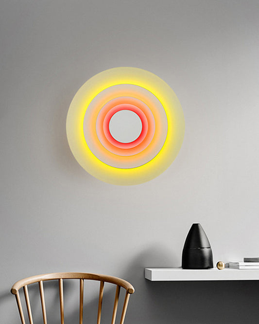 WOMO Colorful Round Accent Wall Sconce-WM6043