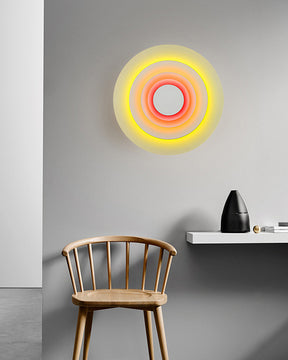 WOMO Colorful Round Accent Wall Sconce-WM6043