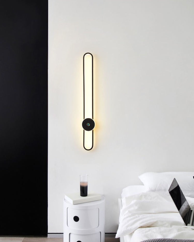 WOMO Long Oval Accent Wall Sconce-WM6045