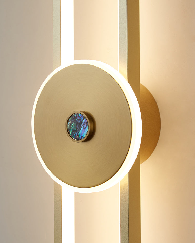 WOMO Long Oval Accent Wall Sconce-WM6045