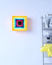 WOMO Square Sculptural Wall Sconce-WM6047