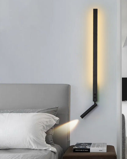 WOMO Long Linear Wall Sconce with Spotlight-WM6052