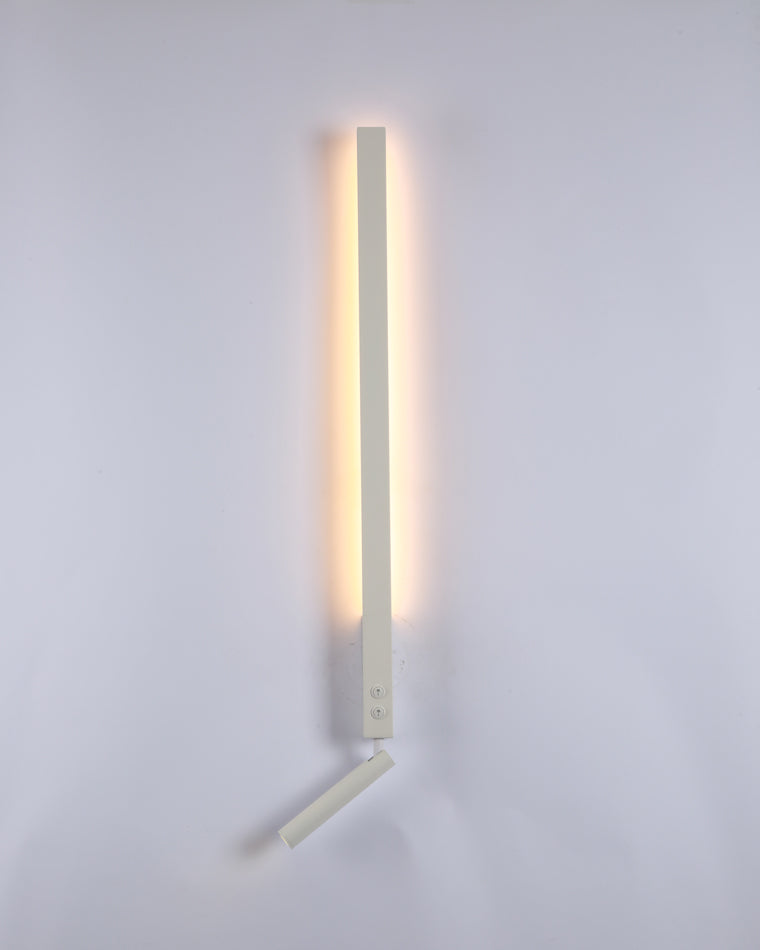 WOMO Long Linear Wall Sconce with Spotlight-WM6052