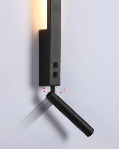 WOMO Long Linear Wall Sconce with Spotlight-WM6052