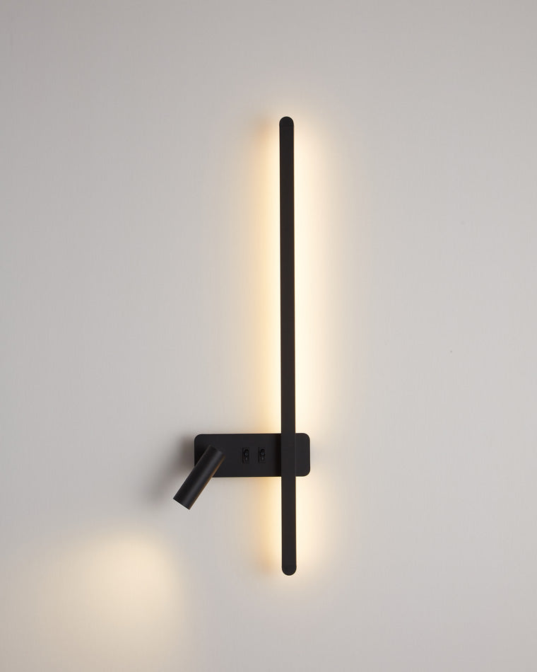 WOMO Switchable Long Linear Wall Sconce with Spotlight-WM6068