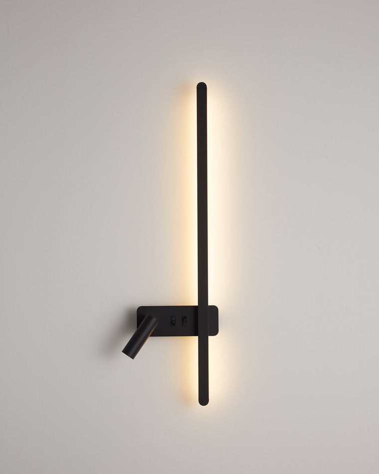 WOMO Switchable Long Linear Wall Sconce with Spotlight-WM6068