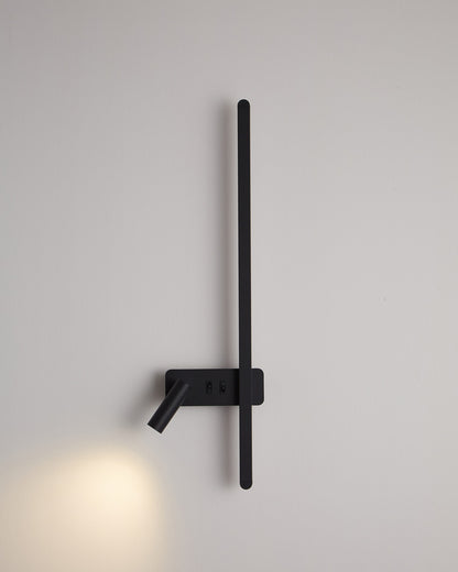 WOMO Switchable Long Linear Wall Sconce with Spotlight-WM6068