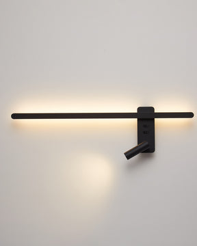 WOMO Switchable Long Linear Wall Sconce with Spotlight-WM6068