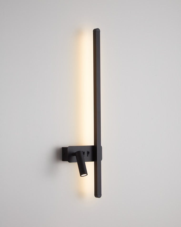 WOMO Switchable Long Linear Wall Sconce with Spotlight-WM6068