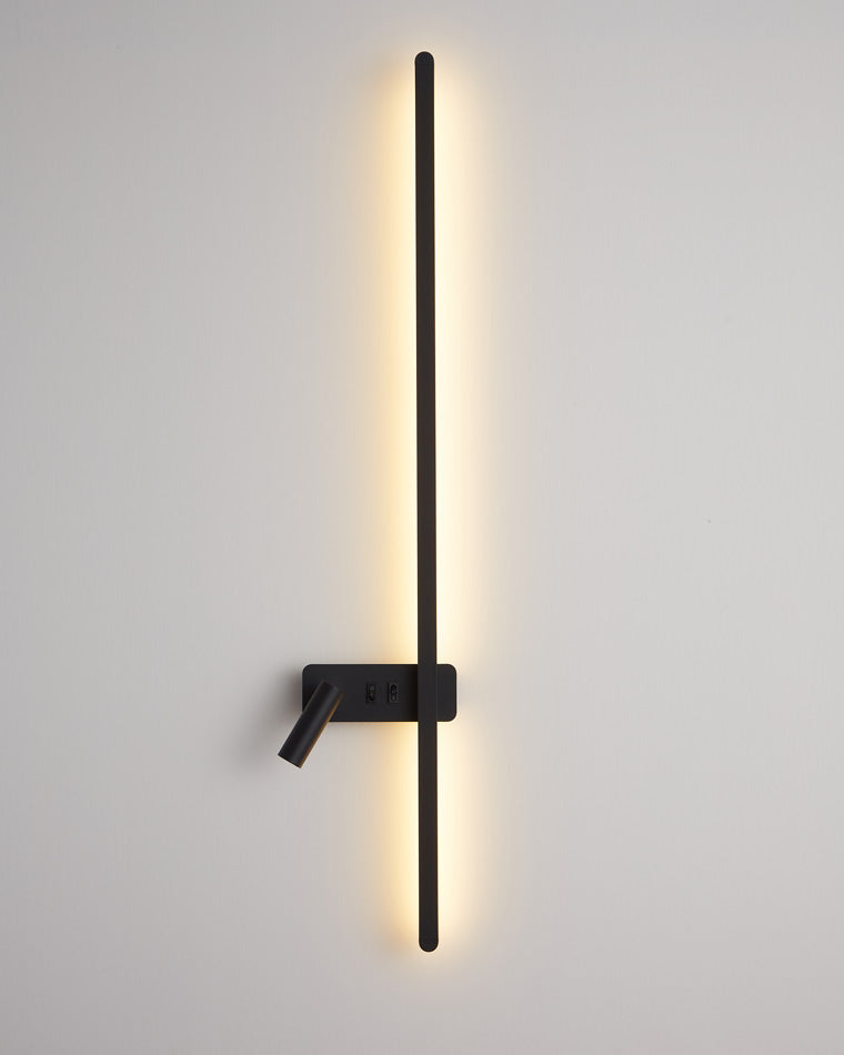 WOMO Switchable Long Linear Wall Sconce with Spotlight-WM6068