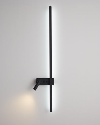 WOMO Switchable Long Linear Wall Sconce with Spotlight-WM6068