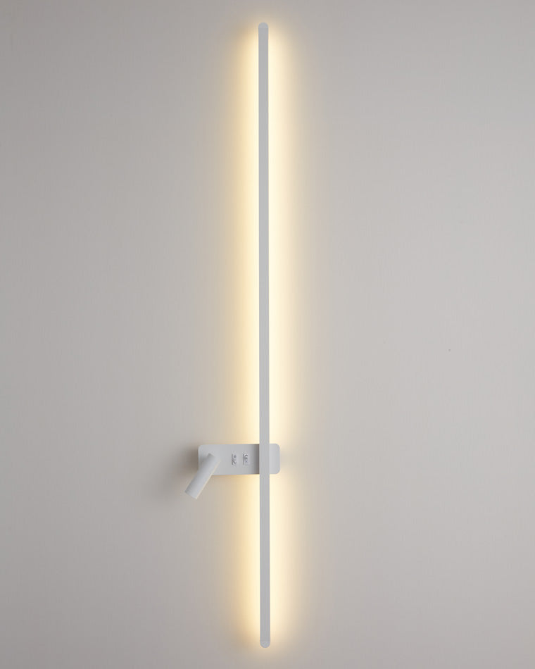 WOMO Switchable Long Linear Wall Sconce with Spotlight-WM6068