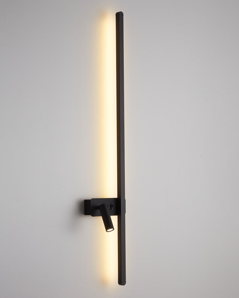 WOMO Switchable Long Linear Wall Sconce with Spotlight-WM6068