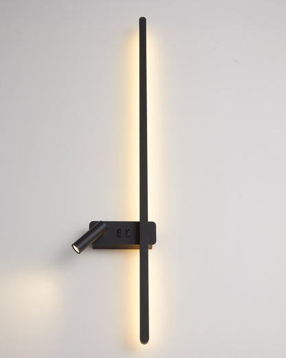 WOMO Switchable Long Linear Wall Sconce with Spotlight-WM6068