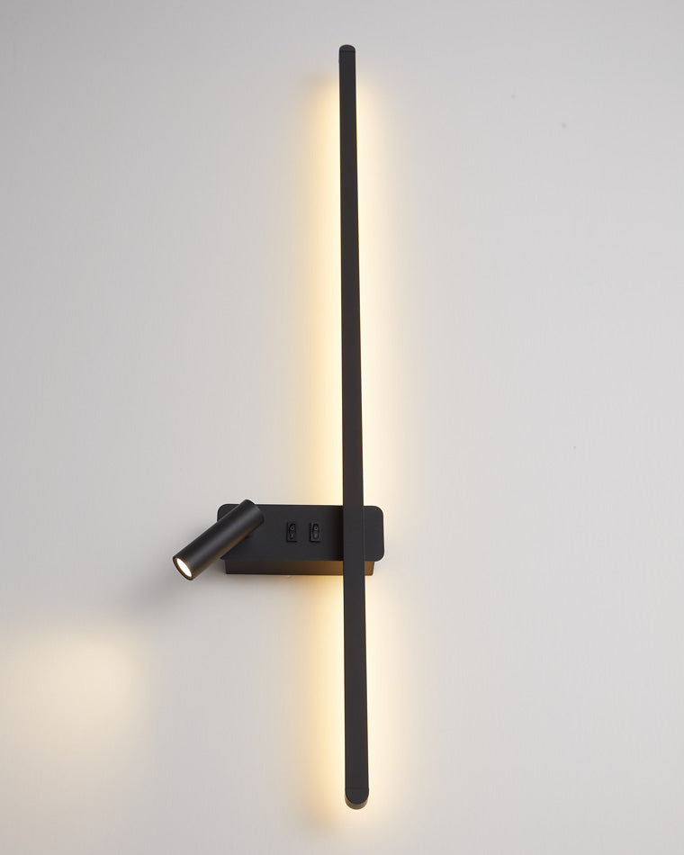 WOMO Switchable Long Linear Wall Sconce with Spotlight-WM6068